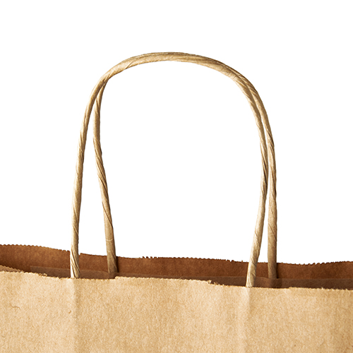 10 x 25 Tragetaschen, Papier 40 cm x 32 cm x 12 cm weiss mit gedrehtem Tragegriff