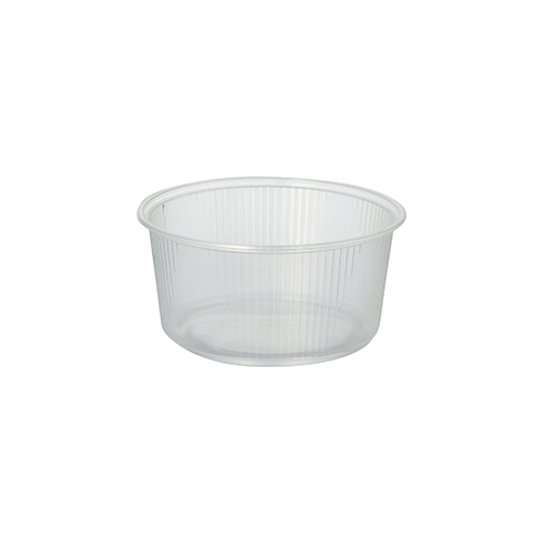 10 x 100 Verpackungsbecher, PP rund 250 ml Ø 10,1 cm · 5 cm transparent