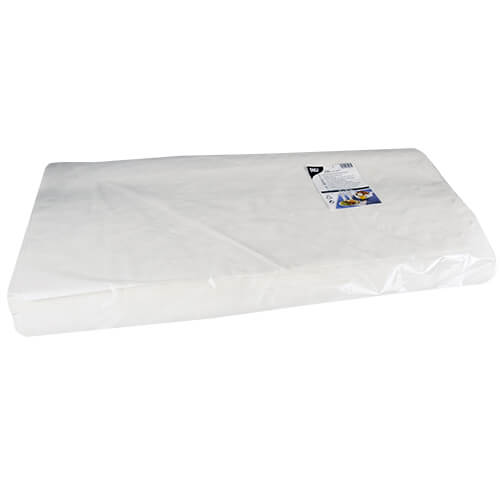 2 x 250 Blatt Papiertischtuch mit Damastprägung eckig 70 cm x 60 cm weiss
