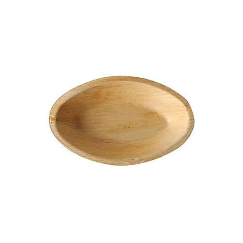 20 x 6 Teller, Palmblatt "pure" oval 18 cm x 11,5 cm x 3 cm