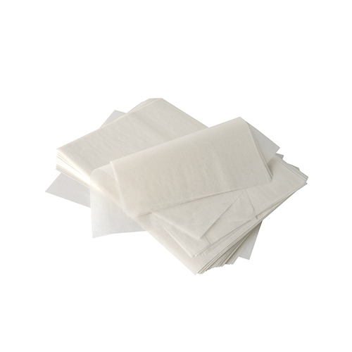 5 x 2000 Blatt Sahneabdeckpapier "pure" 22 cm x 16 cm weiss mit Palmwachsbeschichtung