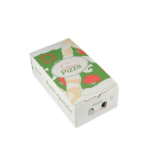 1 x 100 Pizzakartons, Cellulose "pure" eckig 30 cm x 16 cm x 10 cm