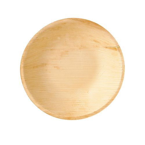 1 x 25 Schalen, Palmblatt "pure" rund 300 ml Ø 17,5 cm · 3,5 cm