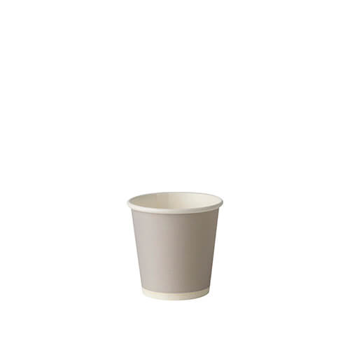 20 x 20 Trinkbecher, Pappe 5 cl Ø 5 cm · 5 cm silber "Shot"
