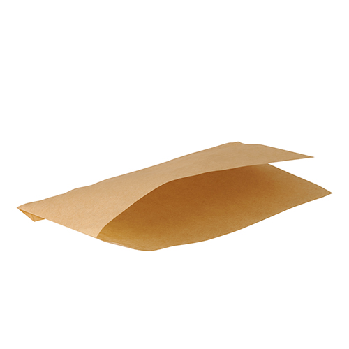 1 x 1000 Hot Dog-Tüten "pure" 18 cm x 11 cm braun fettdicht