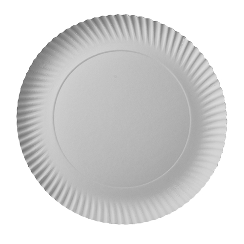 2 x 100 Pappteller "pure" rund Ø 29 cm · 2 cm weiss