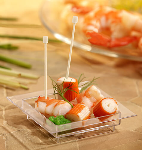 10 x 100 Fingerfood - Picker 7 cm "Drum"