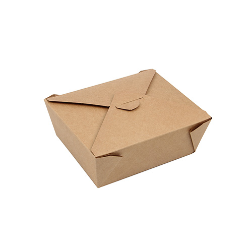 3 x 50 To Go Boxen, Pappe "pure" 1000 ml 5,5 cm x 13,5 cm x 16,8 cm braun