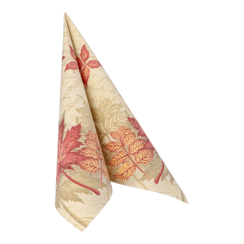 8 x 20 Servietten "ROYAL Collection" 1/4-Falz 40 cm x 40 cm "Autumn Colours"