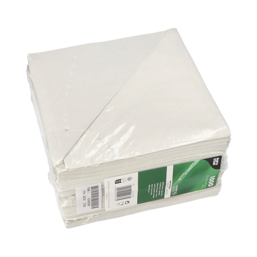 1 x 1000 Spitztüten, Cellulose, gefädelt 19 cm x 18,5 cm x 26,5 cm weiss Füllinhalt 125 g