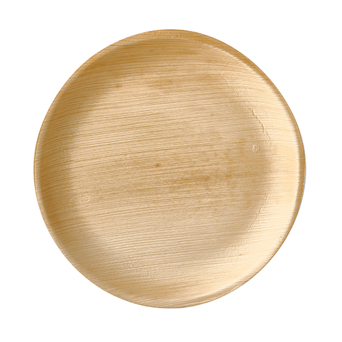4 x 25 Teller, Palmblatt "pure" rund Ø 25 cm · 2 cm