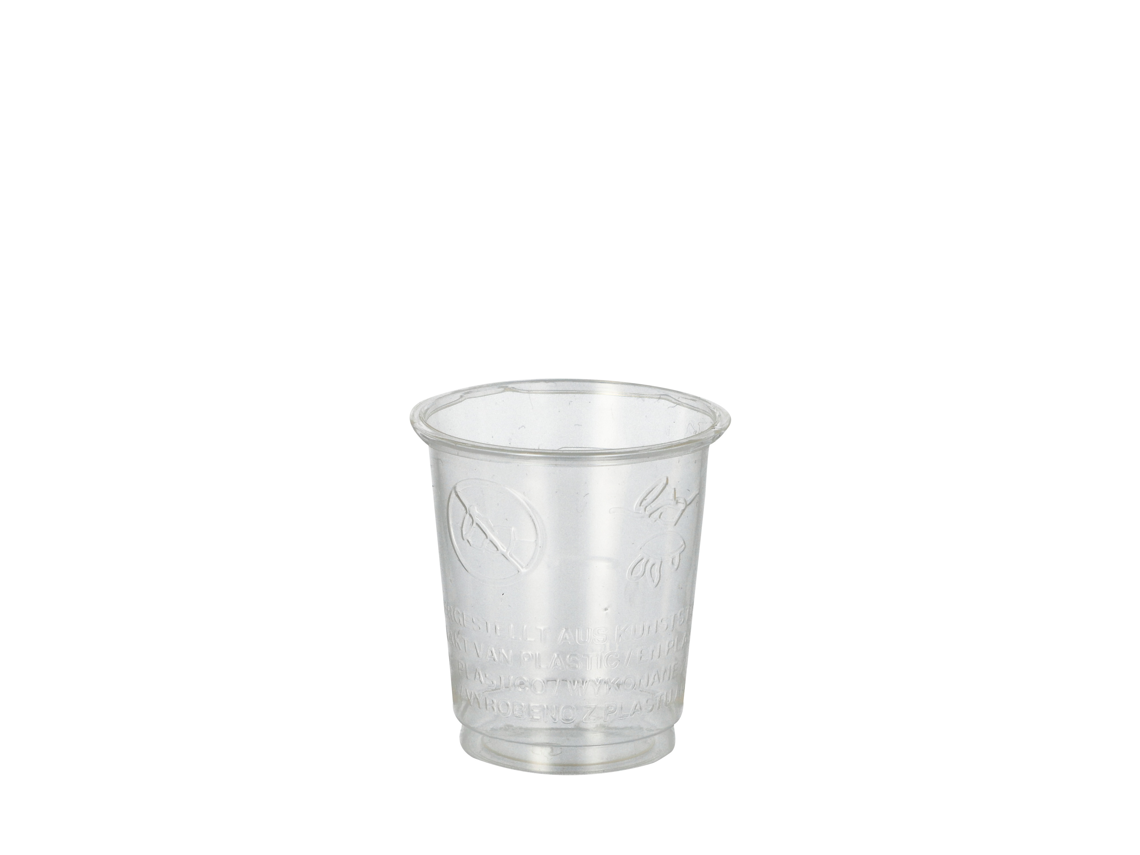 20 x 40 Schnapsgläser, PLA "pure" 4 cl Ø 4,8 cm · 5 cm glasklar