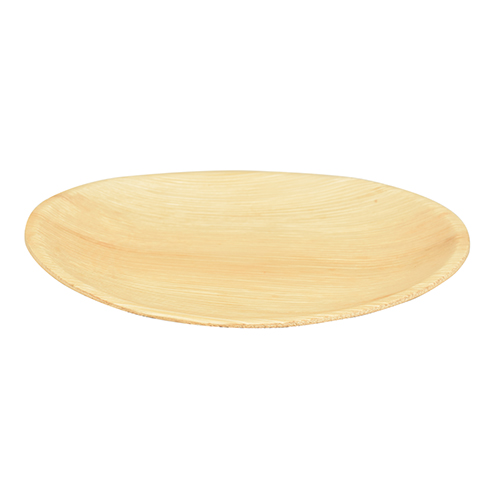 4 x 25 Teller, Palmblatt "pure" rund Ø 23 cm · 2,5 cm