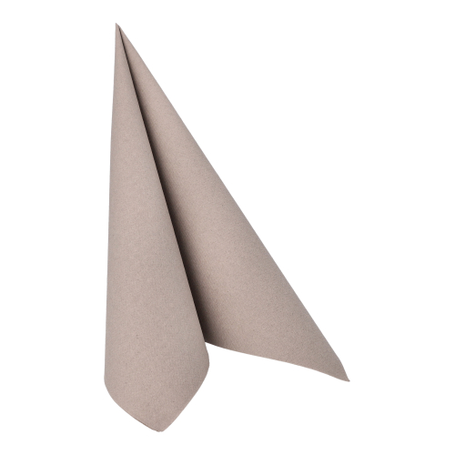 5 x 50 Servietten "ROYAL Collection" 1/4-Falz 40 cm x 40 cm grau