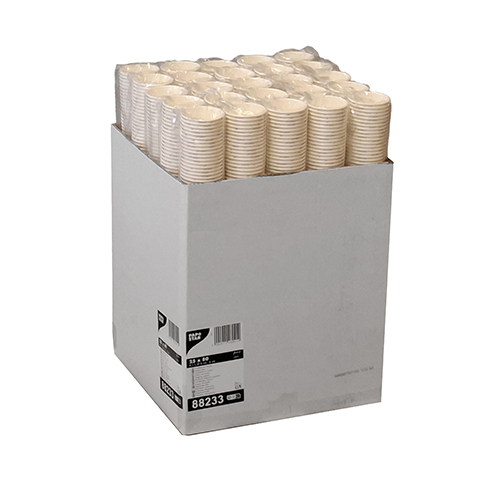 25 x 80 Kaffeebecher to Go, Pappe "pure" 0,1 l Ø 6 cm · 6 cm "ZERO"