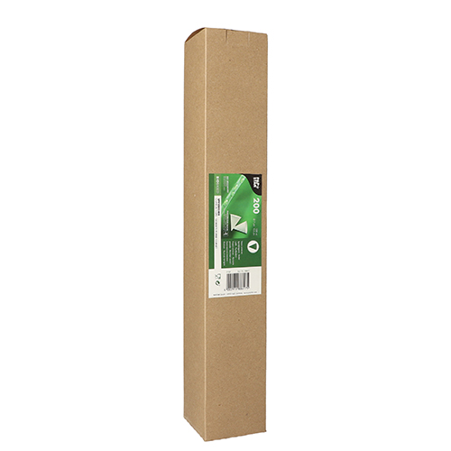 25 x 200 Spitzbecher, Zuckerrohrpapier 100 ml Ø 7 cm · 9,5 cm weiss
