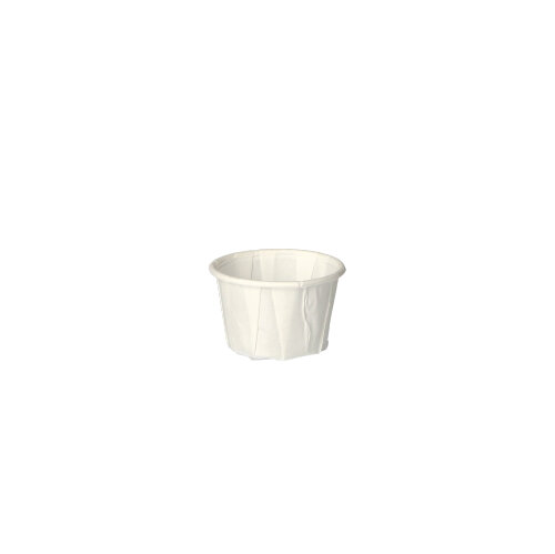 20 x 250 Dressingbecher, Papier "pure" rund 35 ml Ø 4 cm · 3,1 cm weiss