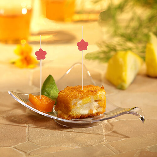 15 x 40 Fingerfood - Picker 7 cm "Flower"