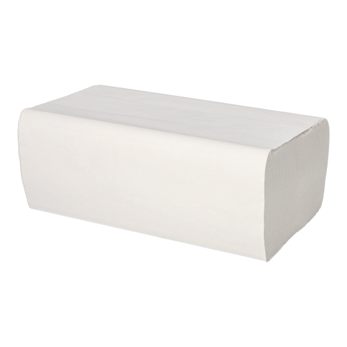 1 x 3000 Blatt Handtuchpapier Z-Falz 24 cm x 20,8 cm hochweiss 1-lagig