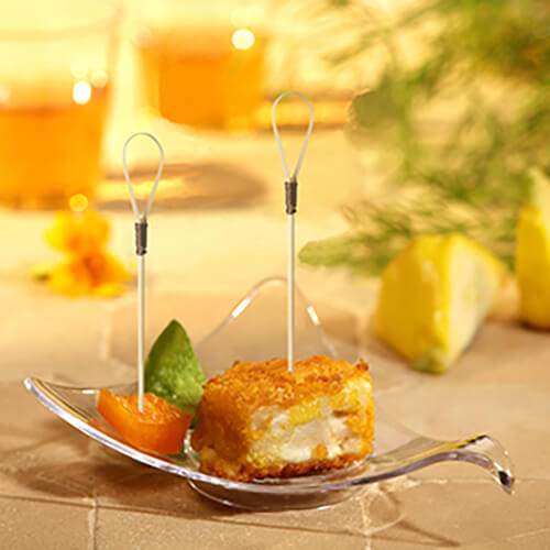 10 x 40 Fingerfood - Picker 10 cm "Loop"