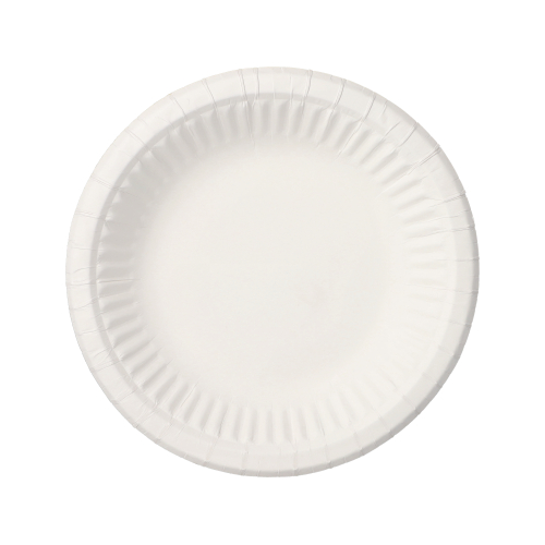 20 x 30 Schalen, Pappe "pure" rund Ø 19 cm · 3 cm weiss