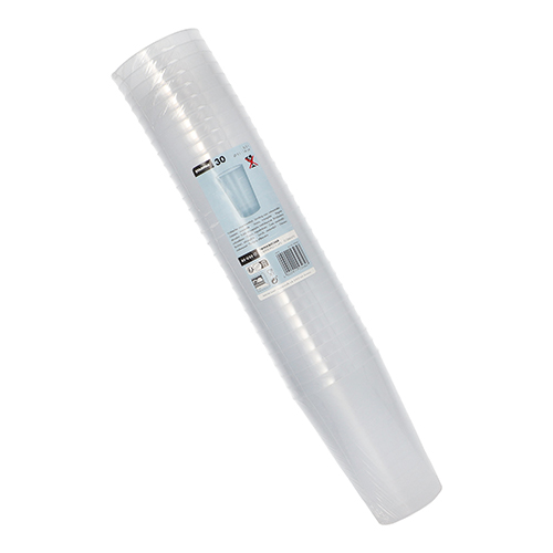 12 x 30 Mehrweg-Trinkbecher PP 0,5 l Ø 9,1 cm · 14 cm transluzent unzerbrechlich