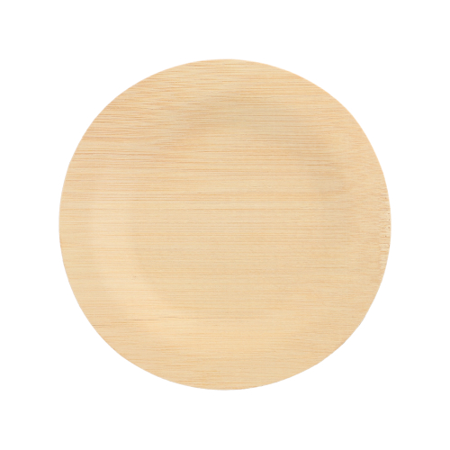 25 x 10 Teller, Bambus "pure" rund Ø 18 cm · 1,5 cm