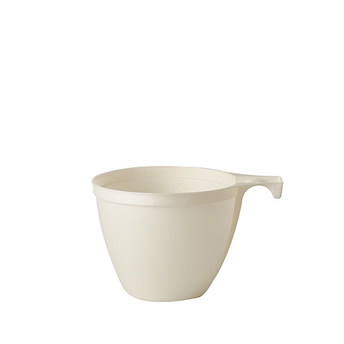 Kaffeetassen, C-PLA "pure" 0,18 l Ø 7,8 cm · 6,5 cm natur