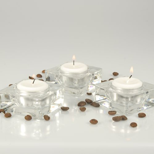 4 x 100 Teelichte Ø 38 mm · 22 mm weiss · mit langer Brenndauer 8 h