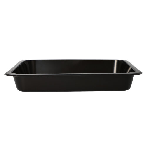 10 x 50 Mikrowellenschalen, PP ungeteilt 935 ml 3,2 cm x 22,7 cm x 17,8 cm schwarz