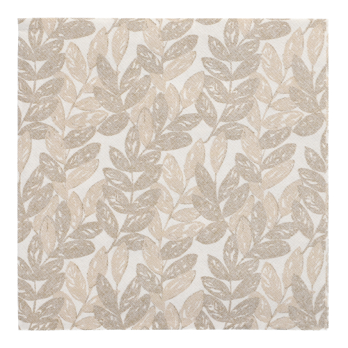 5 x 50 Servietten "ROYAL Collection" 1/4-Falz 40 cm x 40 cm sand "Nature"
