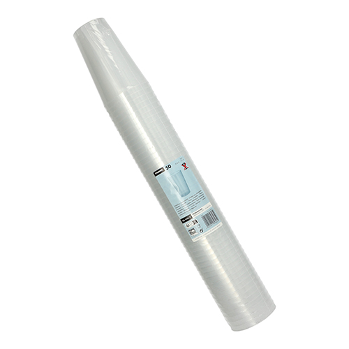 10 x 50 Mehrweg-Trinkbecher PP 0,4 l Ø 8,6 cm · 13 cm transluzent unzerbrechlich