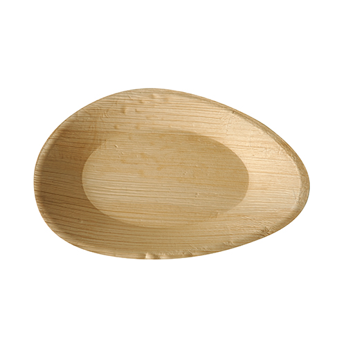 20 x 6 Teller, Palmblatt "pure" oval 26 cm x 17 cm x 2,5 cm