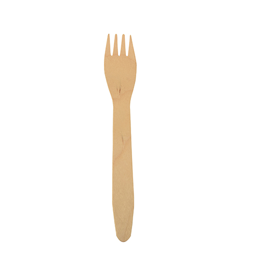 1 x 500 Gabeln, Holz "pure" 16,5 cm