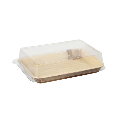 Kunststoff-Sushi-Schale für Verkaufsautomaten, 22 x 9 cm, SET à 50 Stück Kunststoff-Sushi-Schale für Verkaufsautomaten, 22 x 9 cm, SET à 50 Stück