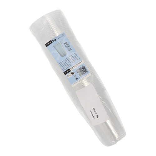 24 x 50 Mehrweg-Trinkbecher 0,4 l Ø 9,5 cm · 12,5 cm transparent