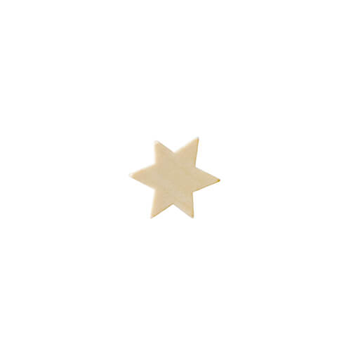 10 x 50 Cocktail-Stampfer, Holz "pure" 17 cm natur "Star"