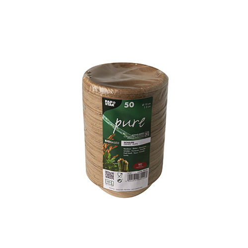 Schalen, Agrarreste "pure" rund Ø 10 cm · 3 cm