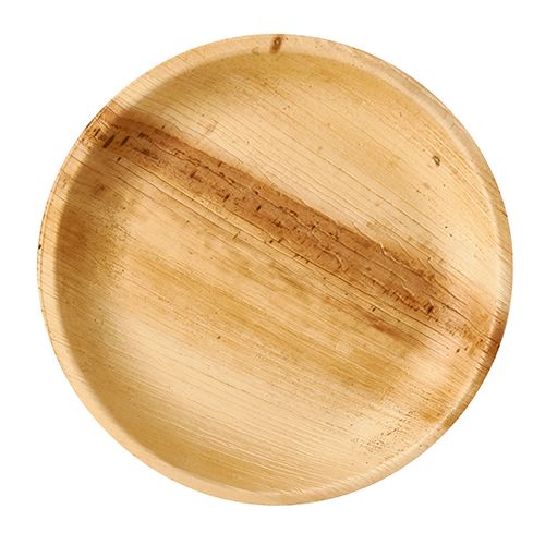 1 x 25 Teller, Palmblatt "pure" rund Ø 23 cm · 2,5 cm