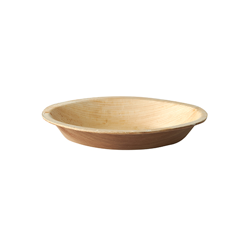 20 x 6 Teller, Palmblatt "pure" oval 18 cm x 11,5 cm x 3 cm