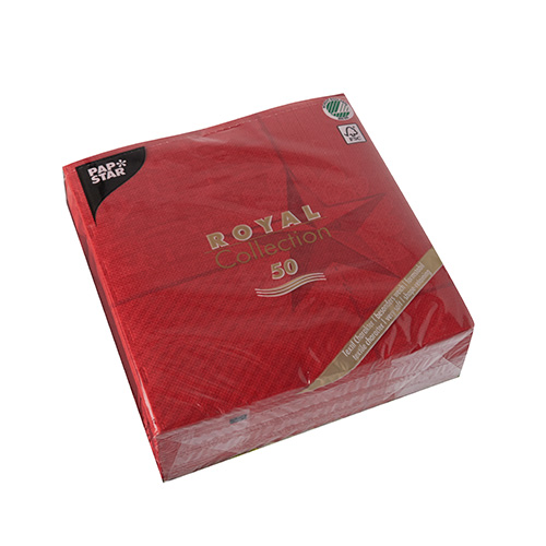 Servietten "ROYAL Collection" 1/4-Falz 40 cm x 40 cm champagner "Rising Star"