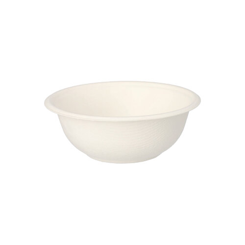 10 x 50 Schalen, Zuckerrohr "pure" 200 ml Ø 11,2 cm · 4,2 cm weiss