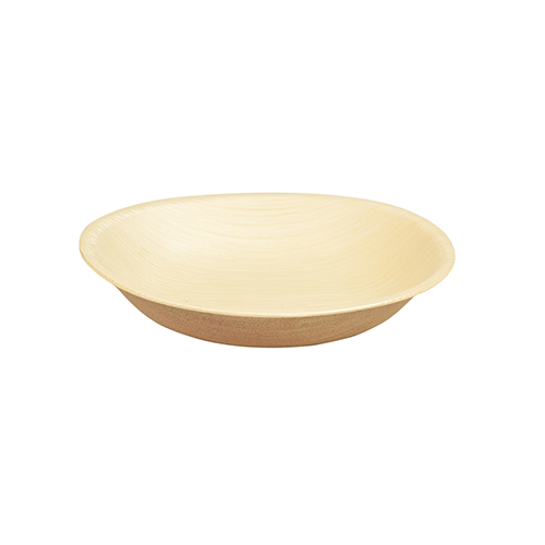 10 x 6 Schalen, Palmblatt "pure" rund 300 ml Ø 17,5 cm · 3,5 cm