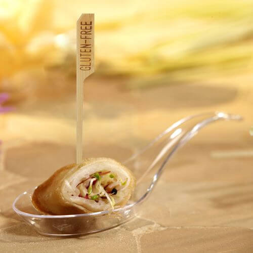 6 x 250 Fingerfood - Spieße 12 cm "GLUTEN-FREE"