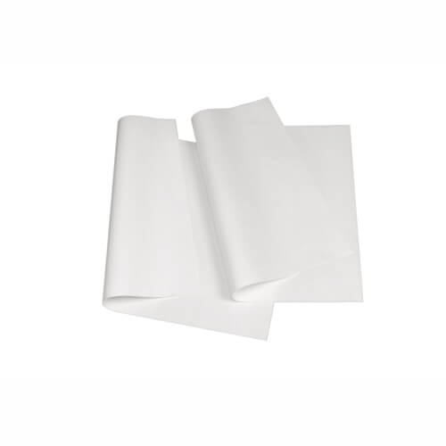 1 x Pergament-Ersatz, 1/4 Bogen "pure" 50 cm x 37,5 cm weiss à 12,5 kg, fettdicht