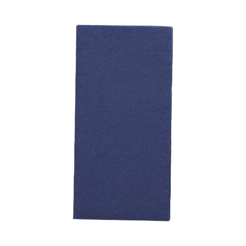 6 x 150 Servietten "DAILY Collection" 1/8-Falz 32 cm x 32 cm dunkelblau