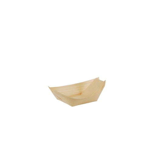Fingerfood - Schalen, Holz "pure" 8,5 cm x 5,5 cm "Schiffchen"