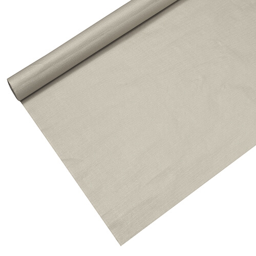Tischdecke, Papier 6 m x 1,2 m silber