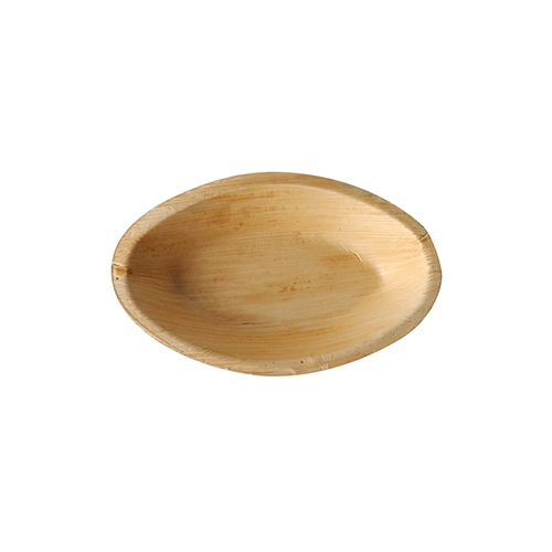 Teller, Palmblatt "pure" oval 18 cm x 11,5 cm x 3 cm